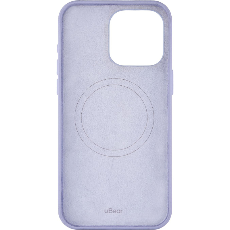 CS309DL67PCP-I23M Чехол защитный uBear Capital Leather Case, iPhone 15 Pro Max, MagSafe, лавандовый